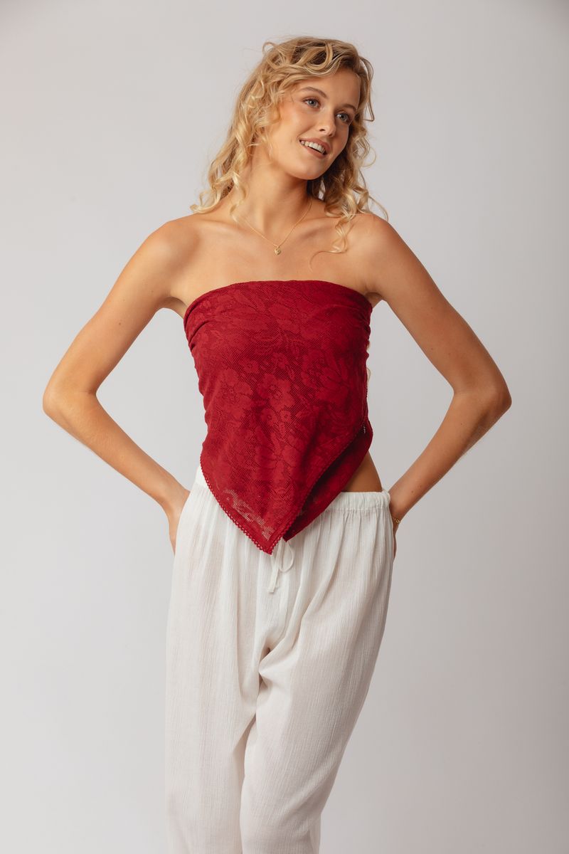 Wren Scarf Red