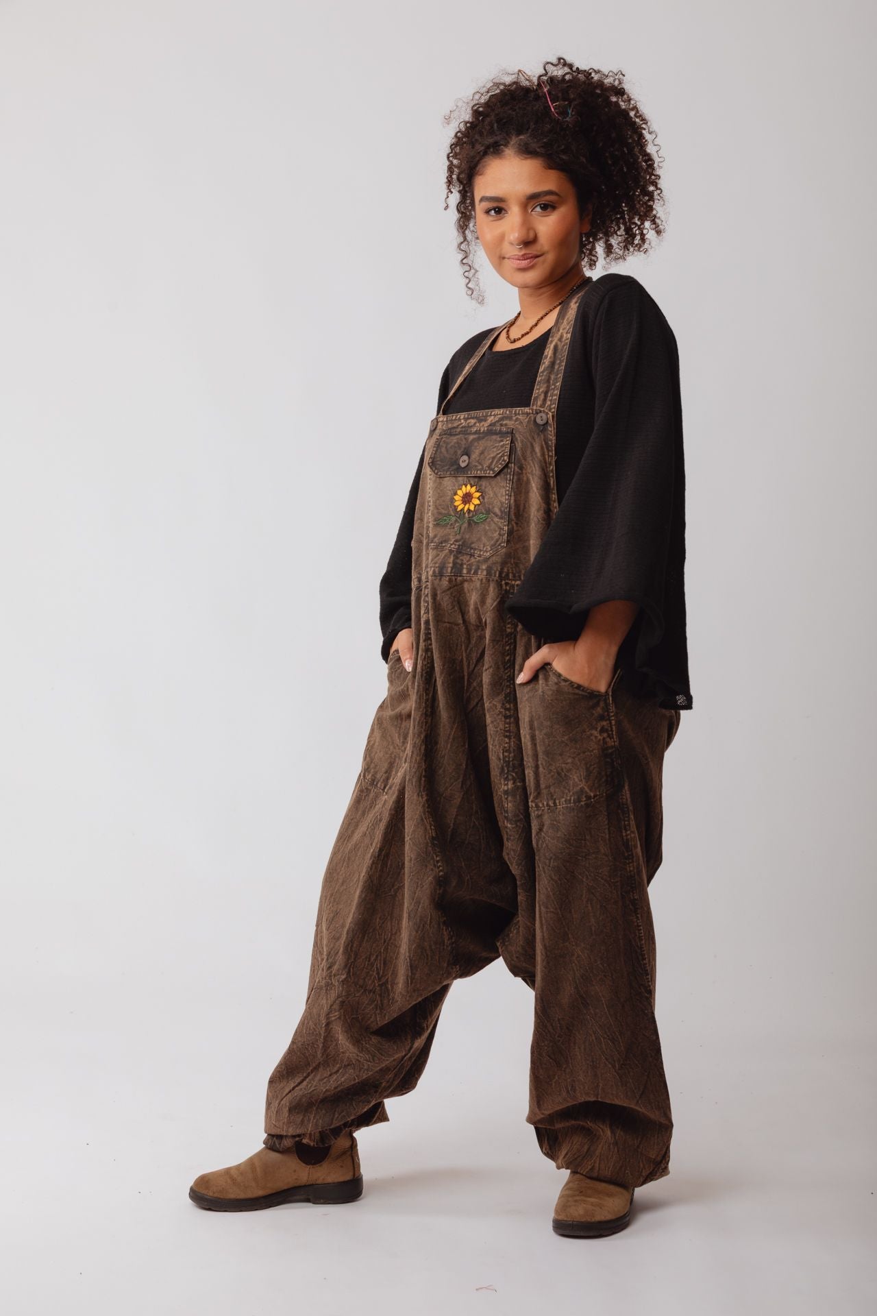Slouchy Overalls