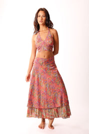Long Wrap Skirt