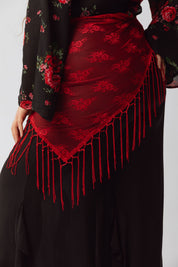 Beau Scarf Red