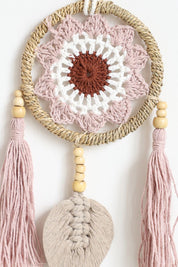 Brown Tassel Leaf Wall Hanging