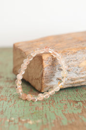 Citrine Beaded Bracelet