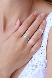 Turquoise Square Ring