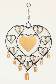 Heart Bell Hanging
