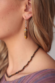 Tigers Eye Earrings