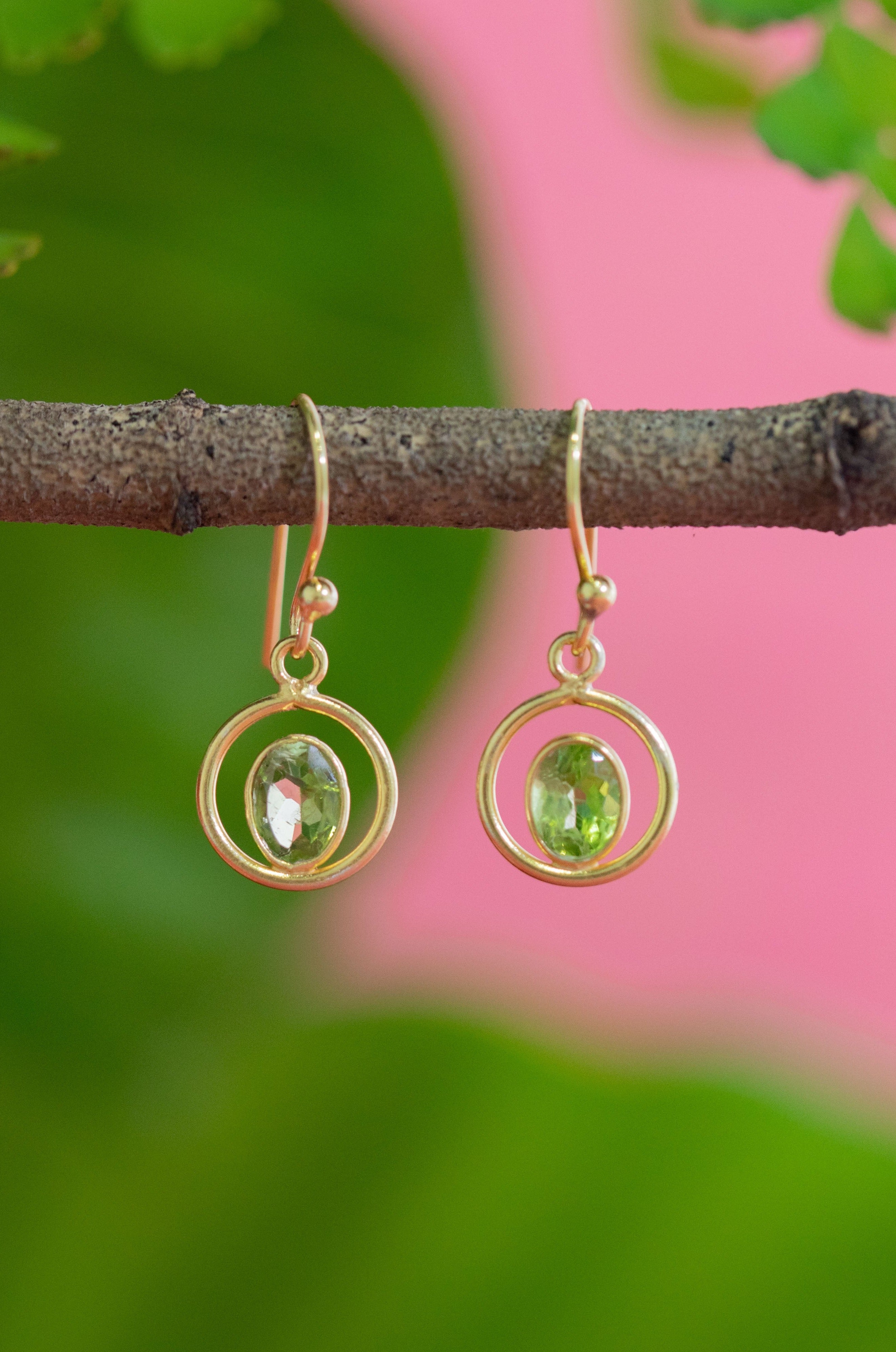 Molly Peridot Earrings