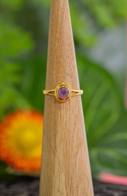 Valor Amethyst Ring