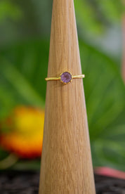 Nala Tiny Amethyst Ring