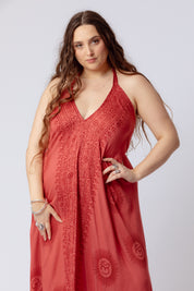 Alia Halter Dress