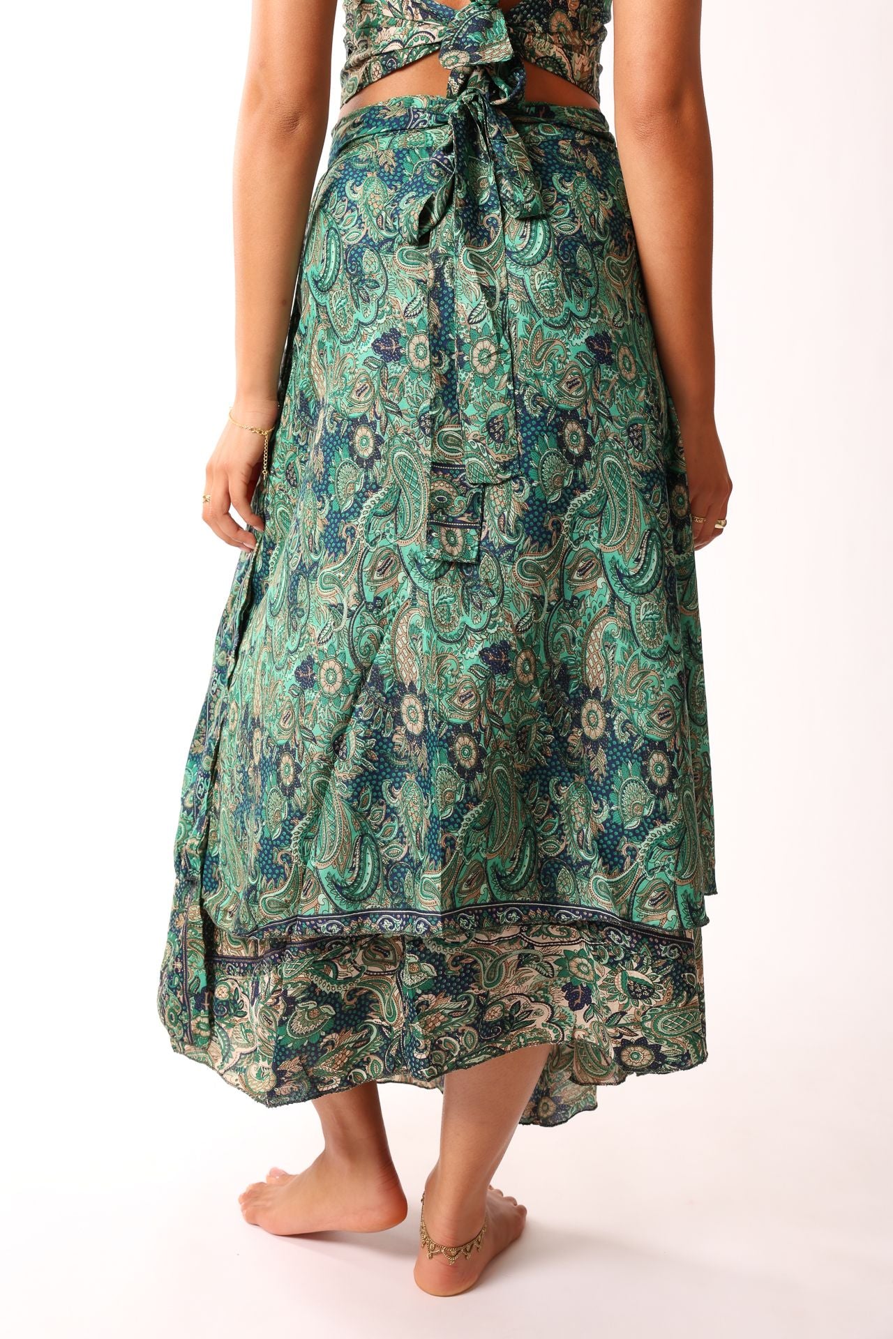 Long Wrap Skirt