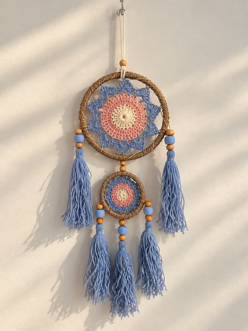 Agel Double Tassel Dreamcatcher