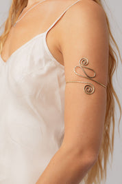 Rumiya Gold Arm Cuff