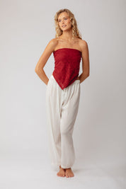 Wren Scarf Red