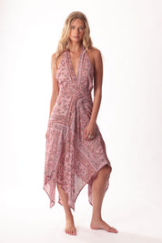 Handkerchief Halter Dress