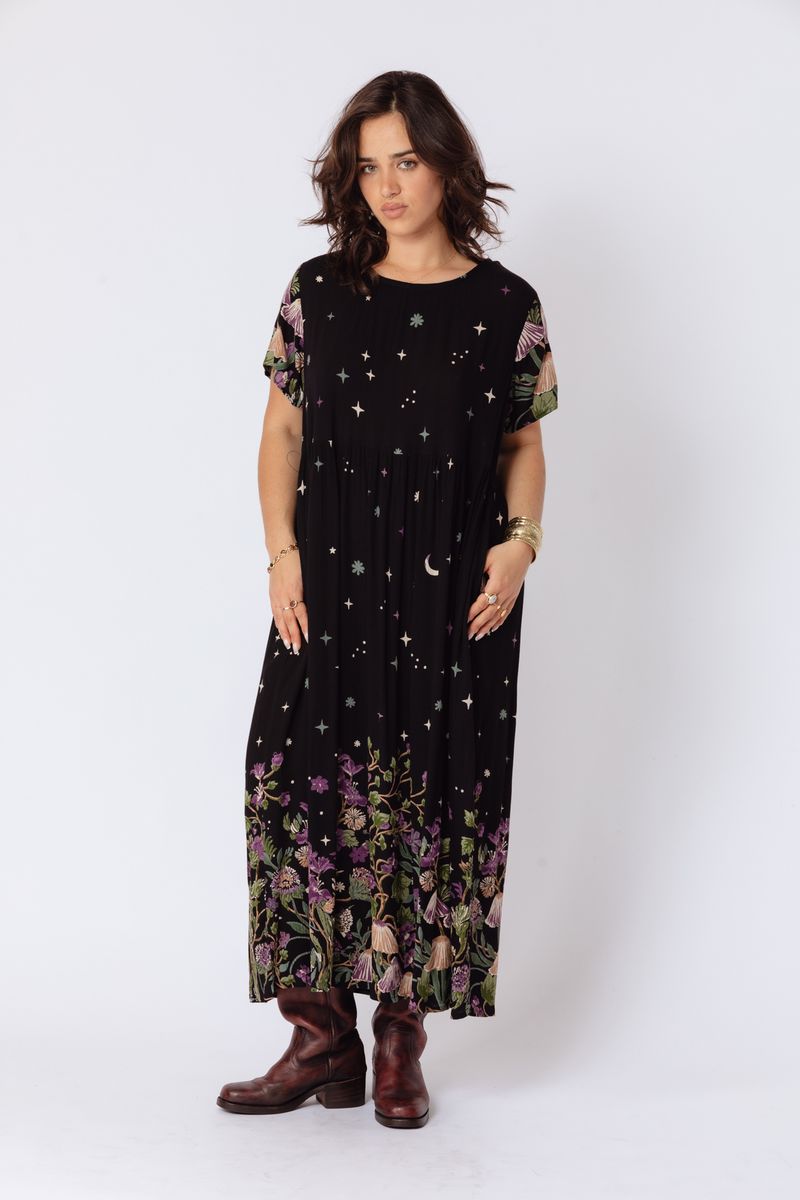 Scattered Flower Dress