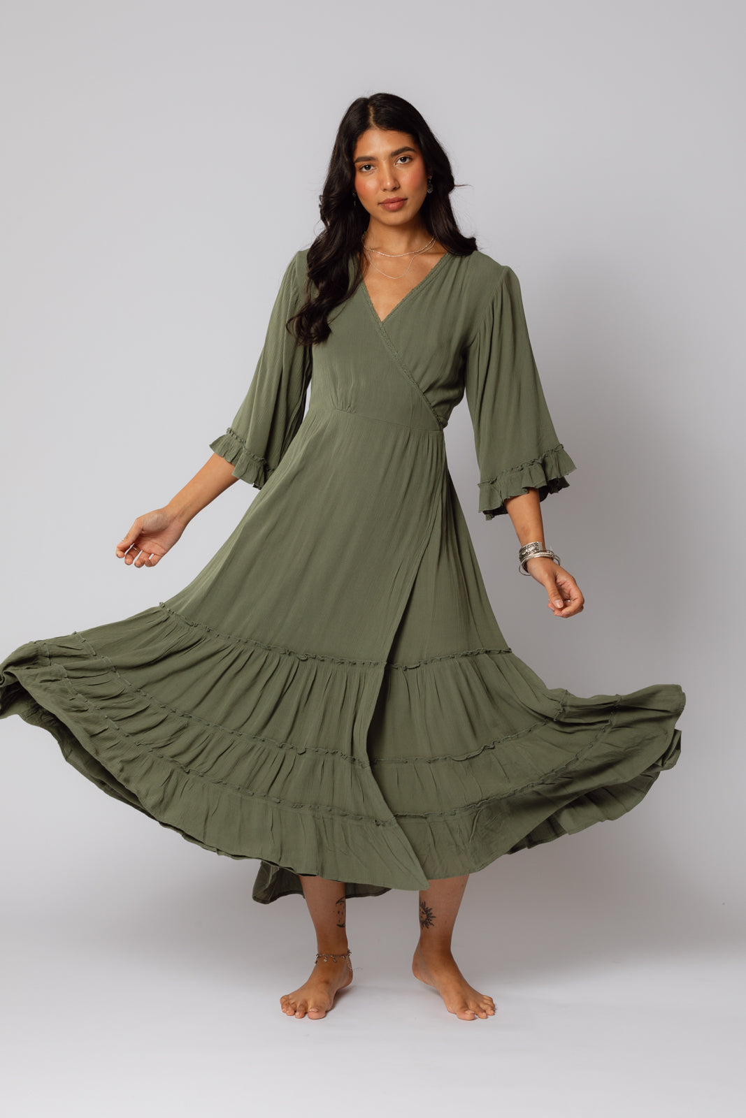 Alyce Wrap Dress