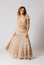 Tiered Skirt