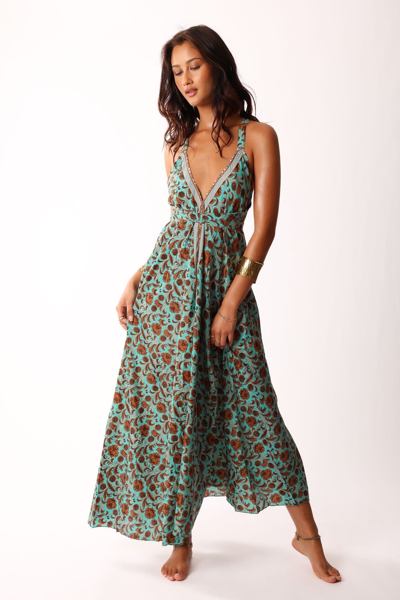 Alia Halter Dress