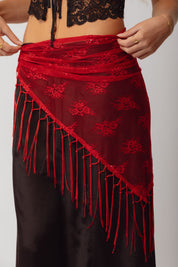 Beau Scarf Red
