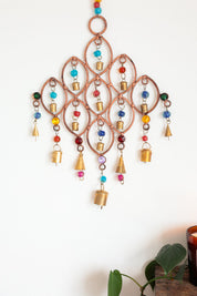 Colourful Copper Bell Hanging