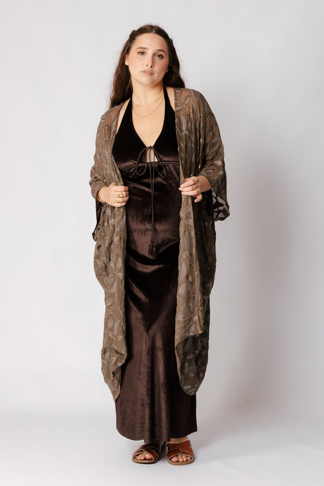 Shimmer Kimono