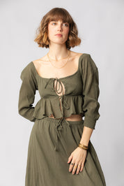 Ruffle Ruffle Skirt