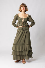 Ruffle Ruffle Skirt
