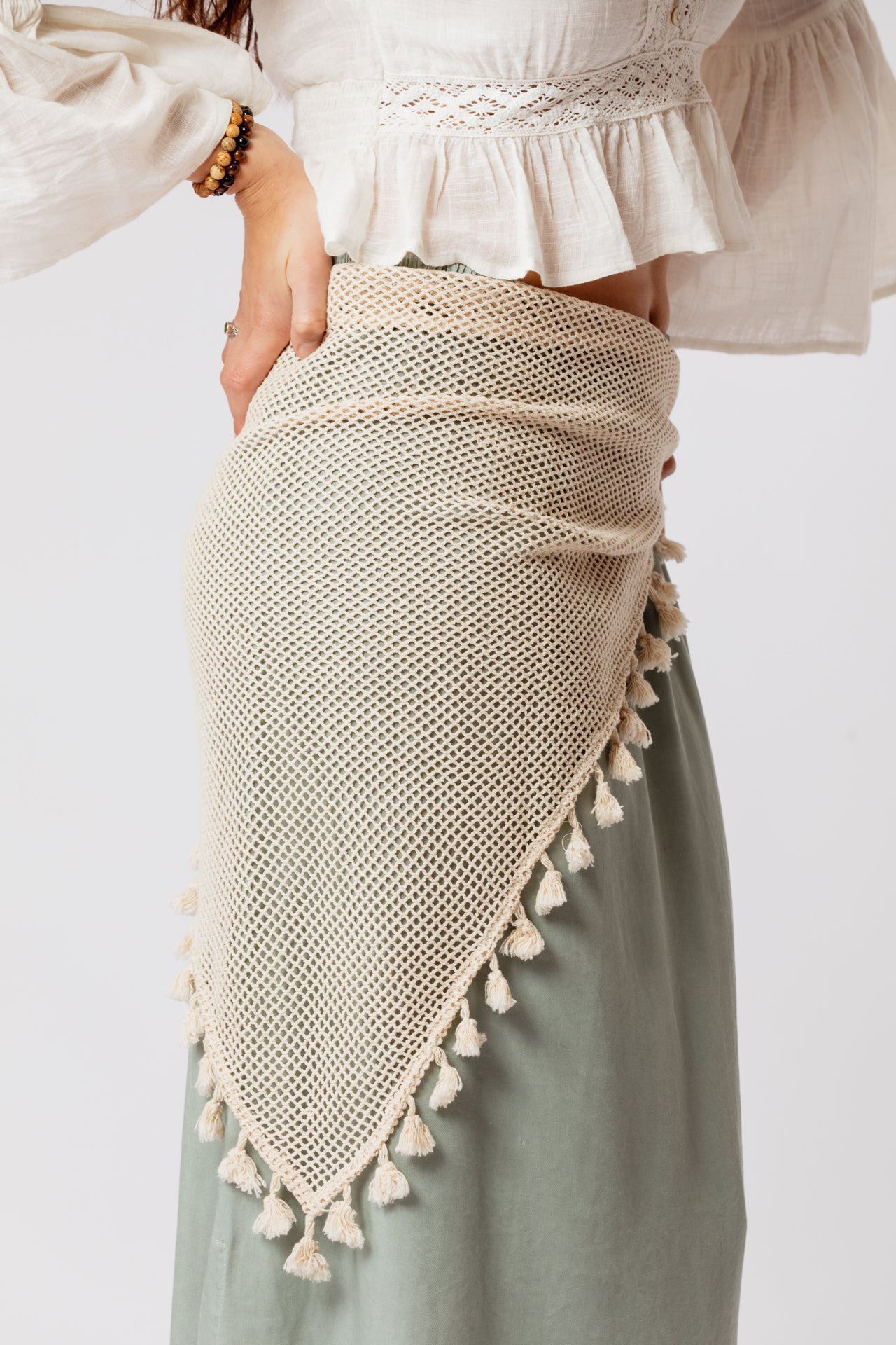 Triangle Crochet Scarf