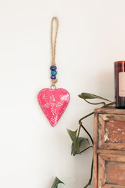 Pink Hanging Heart