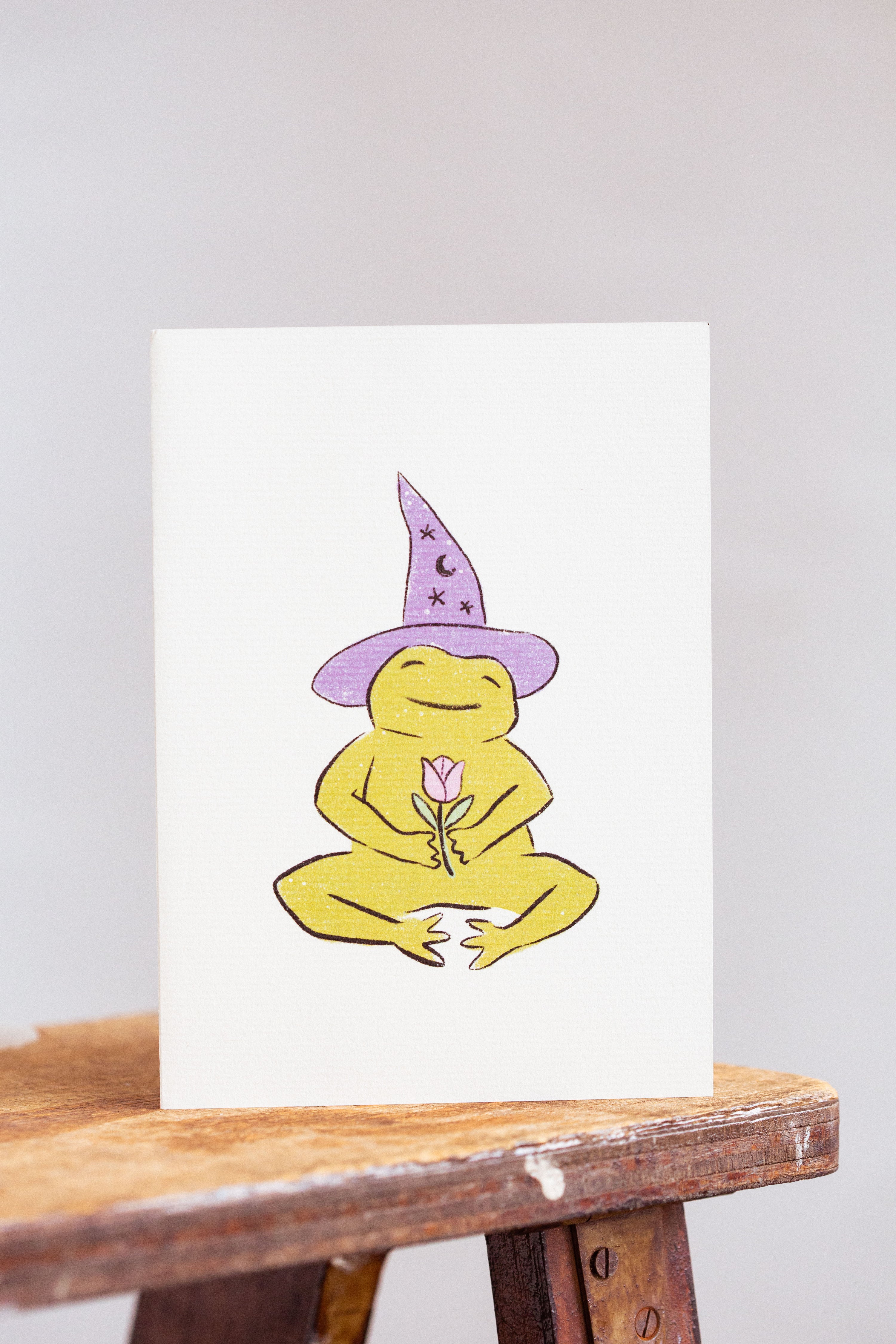 Froggy Greeting Card
