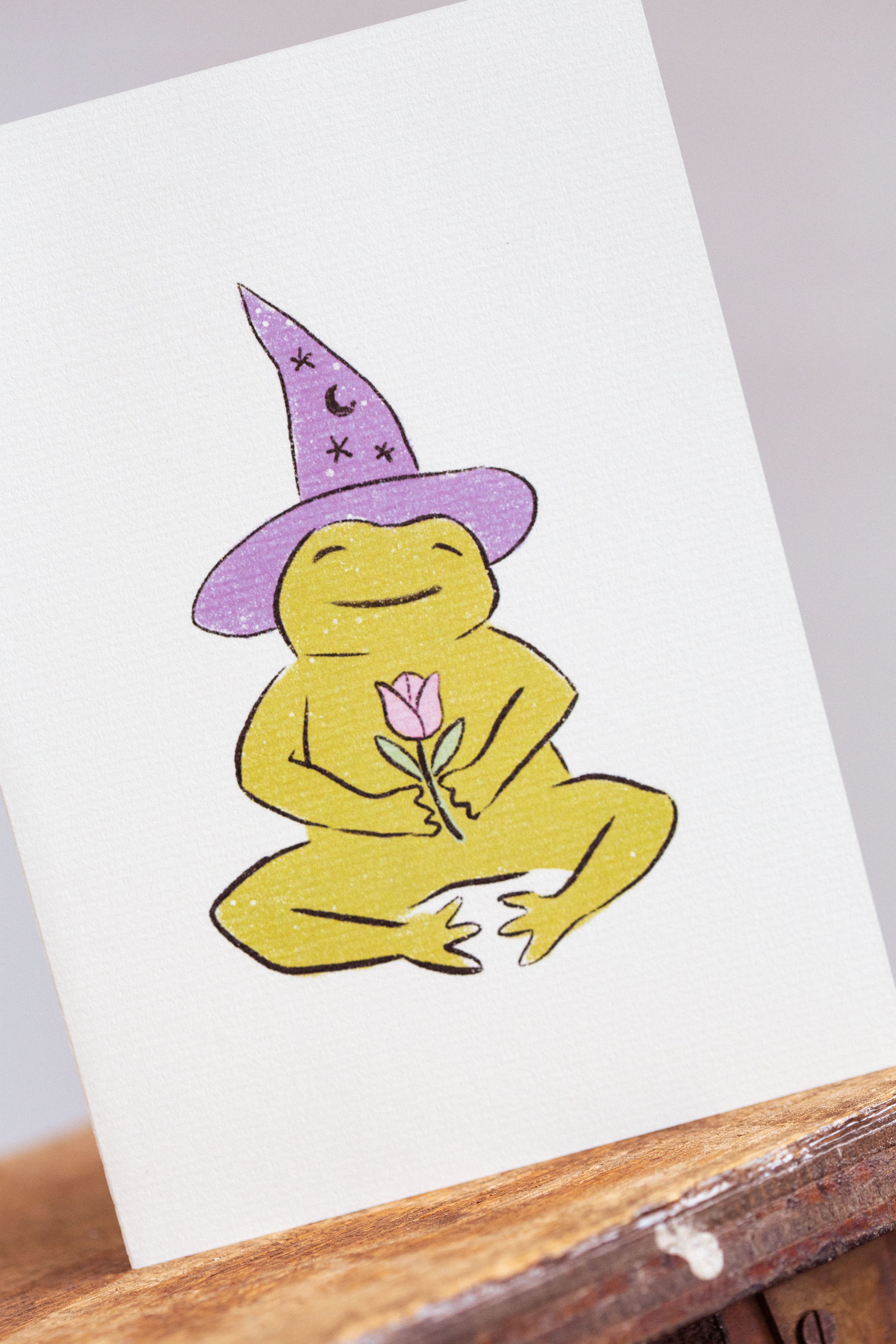 Froggy Greeting Card