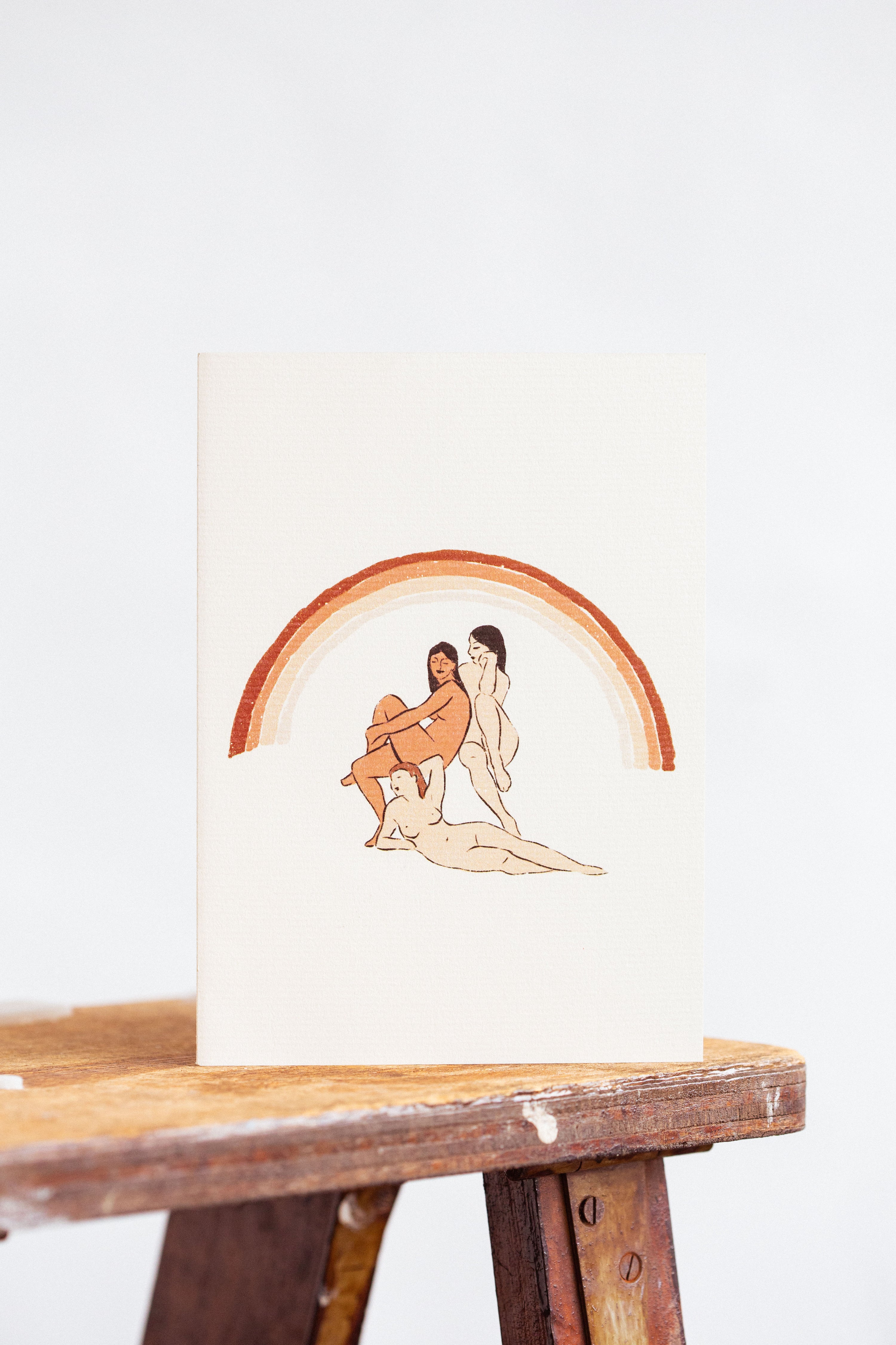 3 Graces Greeting Card