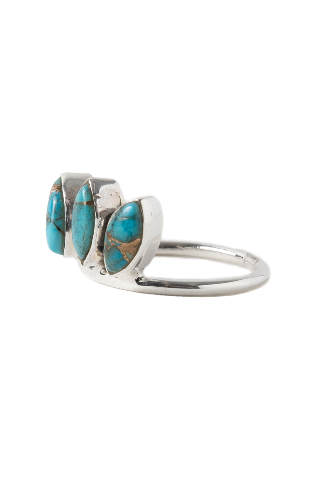 Blue Copper Turquoise Gil Ring