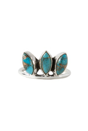 Blue Copper Turquoise Gil Ring