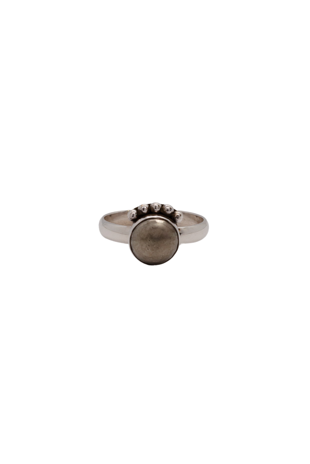 Pyrite Ansh Small Round Ring