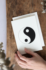 Yin Yang Greeting Card