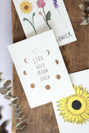 Sun Flower Greeting Card