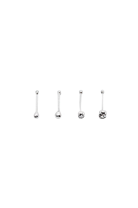 Four Nose Stud Pack