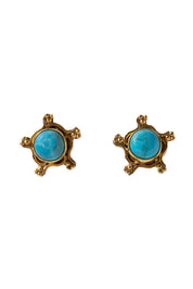 Variscite Gold Guido Studs