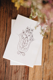 Hamsa Greeting Card